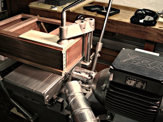 Cutting Mortises in the Case